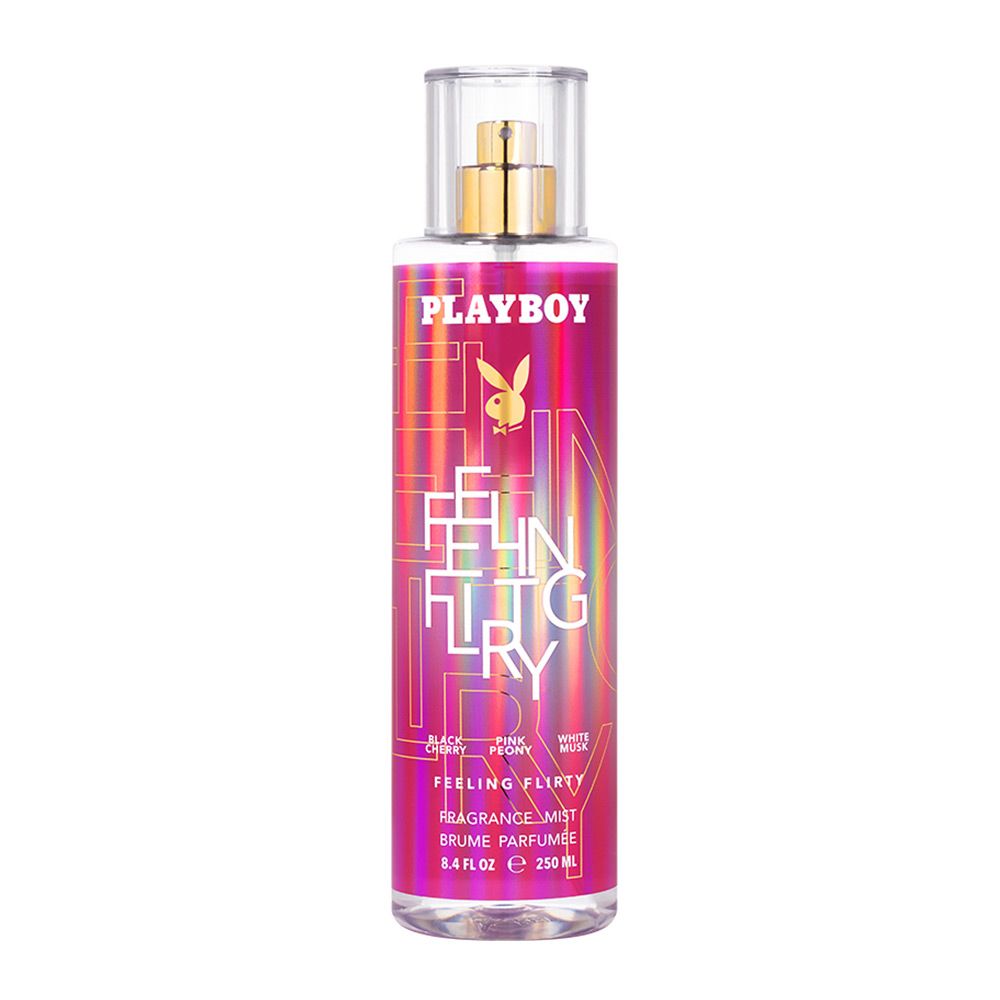 PLAYBOY  熱情挑逗香氛身體噴霧 250ml (FEELING FLIRTY)