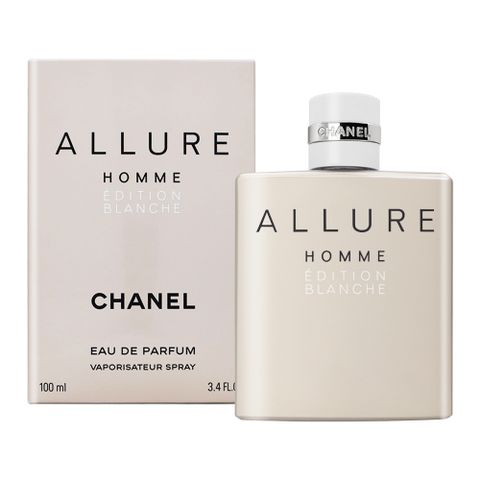 CHANEL 香奈兒 白色時尚男性香水 ALLURE HOMME EDITION BLANCHE 100ml (國際航空版)