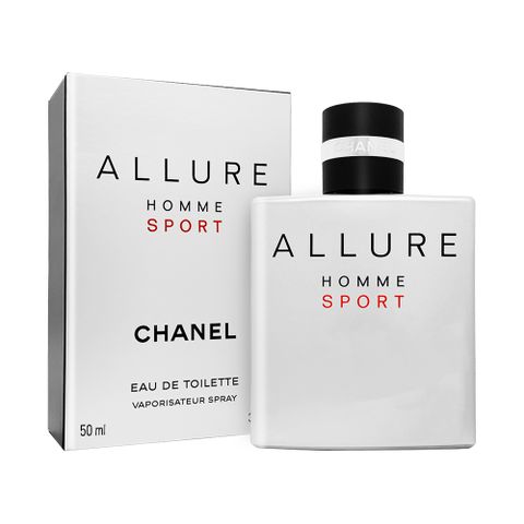 CHANEL 香奈兒 ALLURE男性運動淡香水 50ml 國際航空版 (柑橘辛木調)