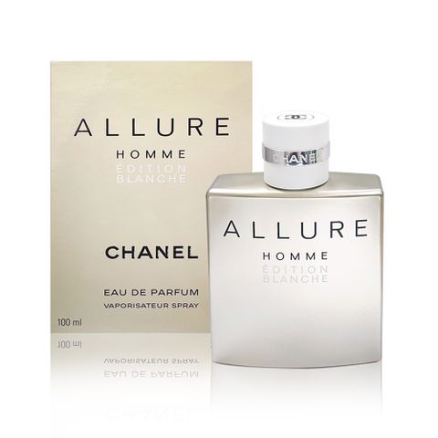 CHANEL 香奈兒 ALLURE HOMME 白色時尚男性 EDP 淡香精 100ml (公司貨)