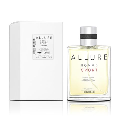 CHANEL 香奈兒 Allure Homme Sport 運動清新古龍水 100ML TESTER 環保包裝