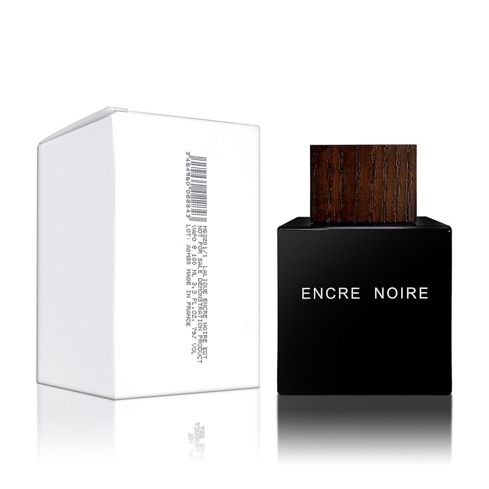 LALIQUE 萊儷Encre Noire 黑澤男性淡香水100ML TESTER 環保包裝 