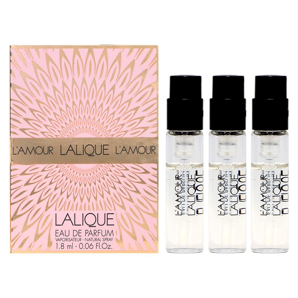 Lalique 萊儷   LAmour  愛慕女性淡香精 1.8ml 針管 3入組