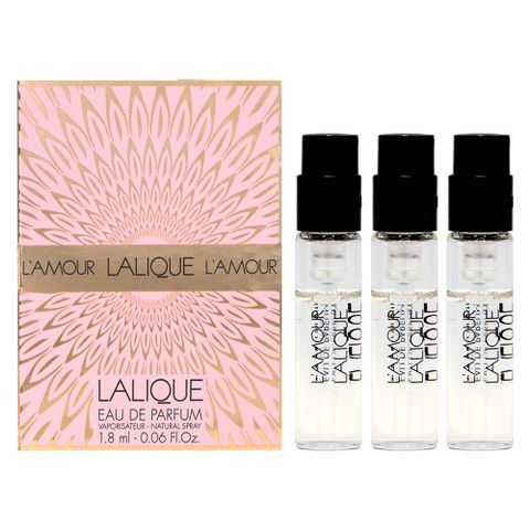 Lalique 萊儷 LAmour  愛慕女性淡香精 1.8ml 針管 3入組