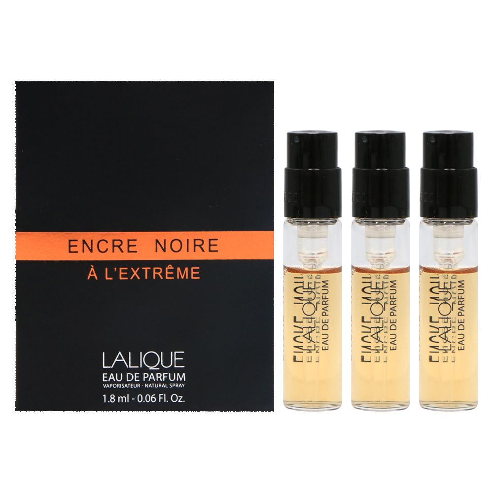 Lalique 萊儷   Encre Noire A Lextreme 卓越黑澤男性淡香精 1.8ml 針管 3入組