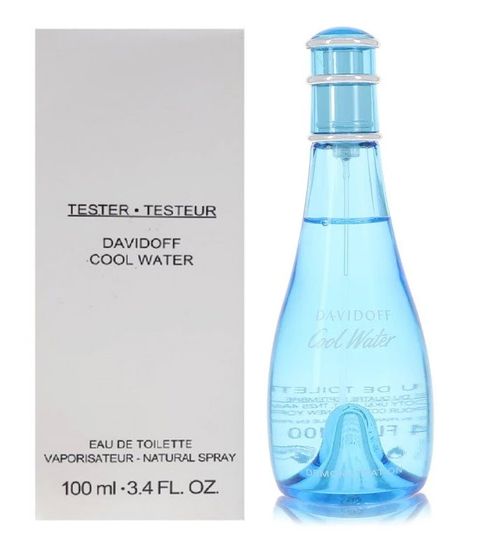 《Davidoff 大衛杜夫》Cool Water 冷泉女性淡香水 100ml－TESTER