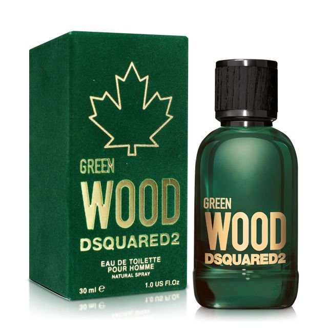 DSQUARED2 GREEN WOOD 心動綠男性淡香水(30ml) - PChome 24h購物