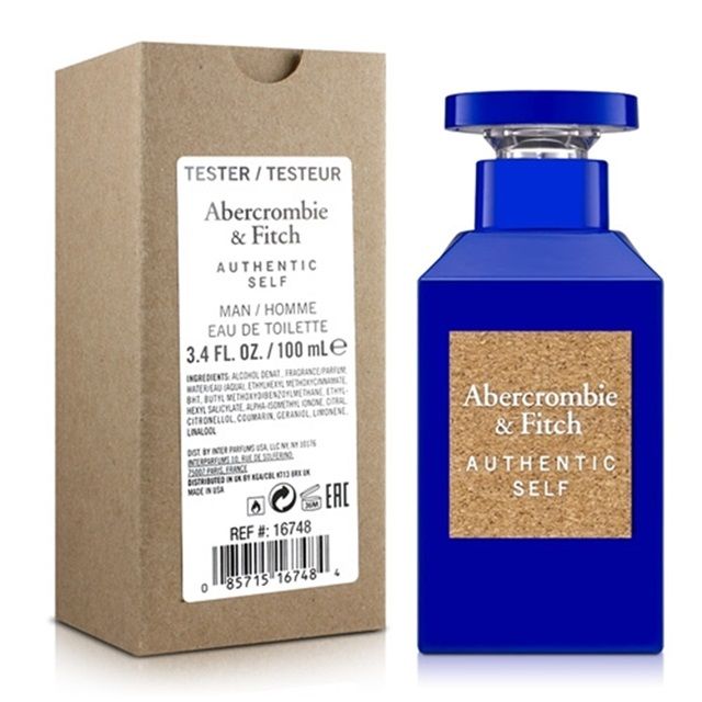 Abercrombie & Fitch  真摯男性淡香水 100ml-Tester包裝