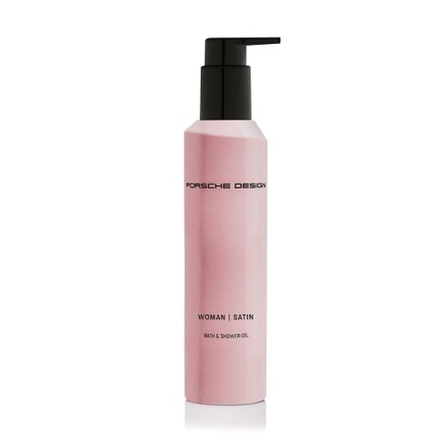 Porsche Design 保時捷玫瑰絲緞女性淡香精沐浴膠 200ml (Satin)