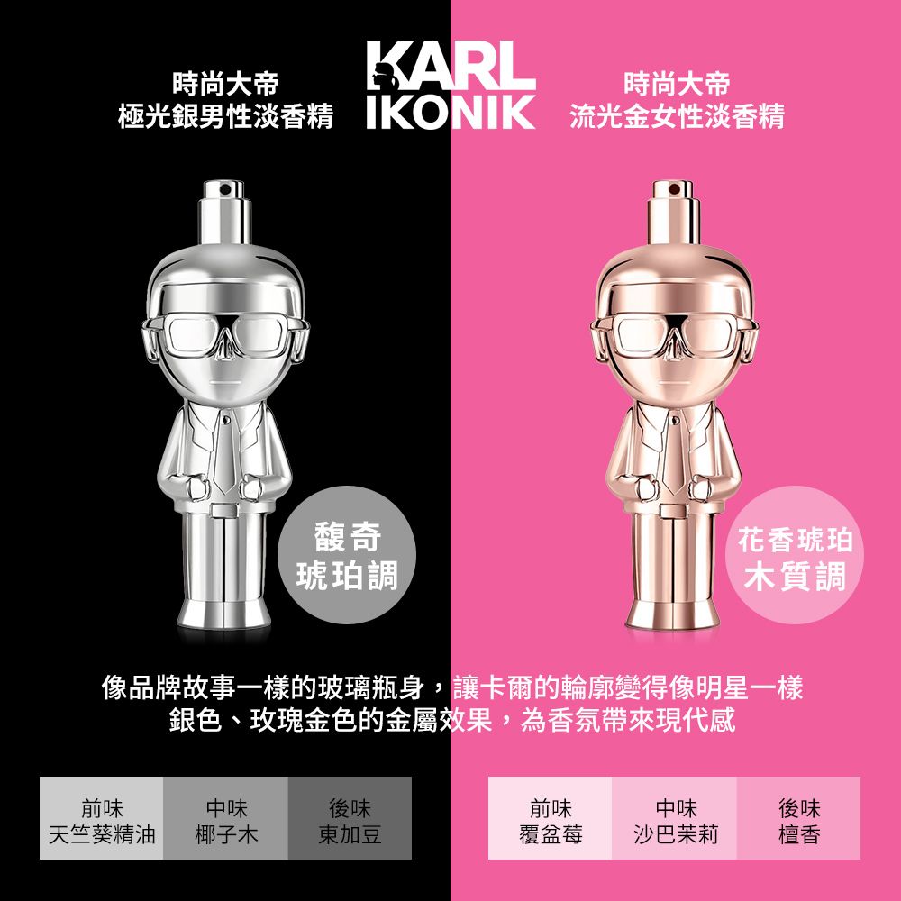 Karl Lagerfeld 時尚大帝極光銀男性淡香精(100ml)