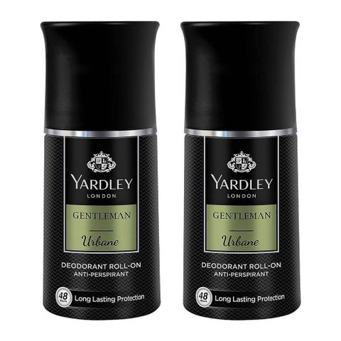 YARDLEY 雅麗 英國都會男性體香劑 50ml*2入組