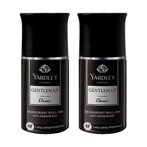 YARDLEY 雅麗 英國經典 男性體香劑 50ml*2入組