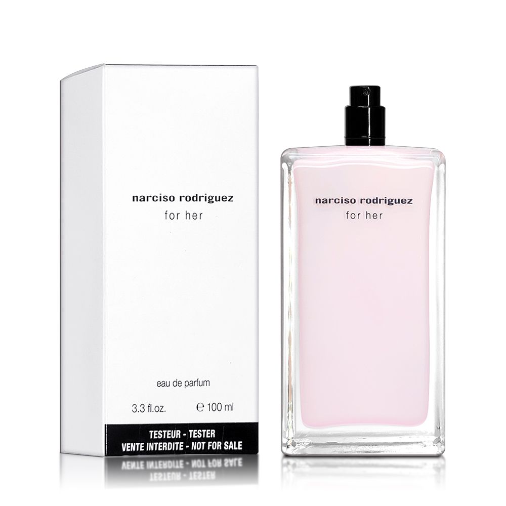 NARCISO RODRIGUEZ  For Her 同名經典女性淡香精 100ML TESTER 環保包裝 無蓋