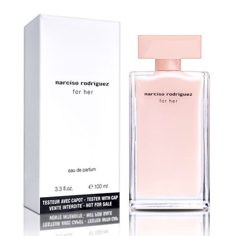 NARCISO RODRIGUEZ For Her 同名經典女性淡香精 100ML TESTER 環保包裝