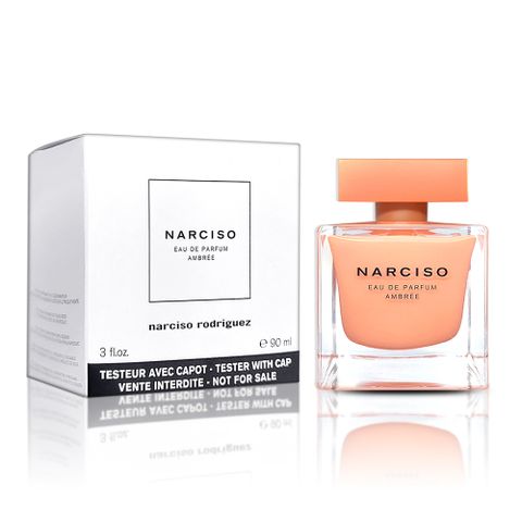 NARCISO RODRIGUEZ 晨光琥珀淡香精 90ML TESTER 環保包裝