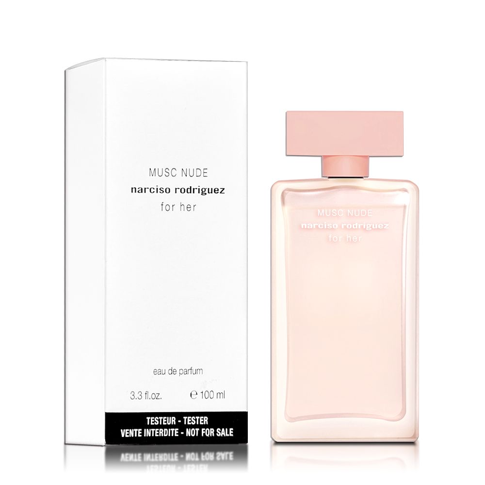 NARCISO RODRIGUEZ  Musc Nude 粉裸繆思女性淡香精 100ML TESTER 環保包裝