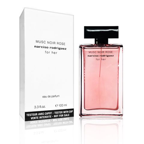 NARCISO RODRIGUEZ MUSC NOIR ROSE 嫣紅繆思女性淡香精 100ML TESTER 環保包裝