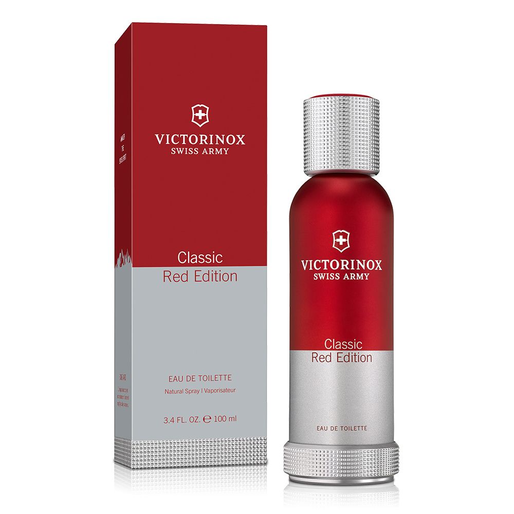 Swiss Army  瑞士維氏 經典活力紅男性淡香水(100ml)