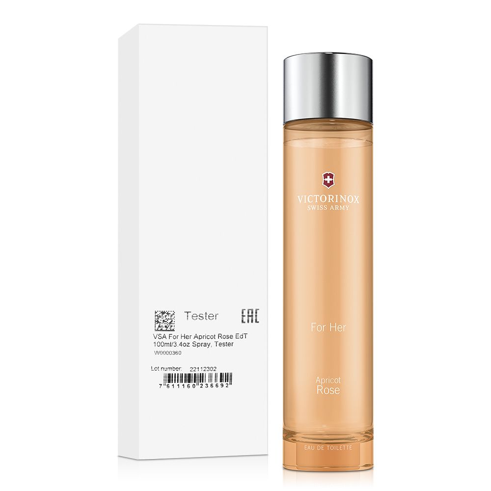 Swiss Army 瑞士維氏 杏子玫瑰女性淡香水-Tester(100ml)