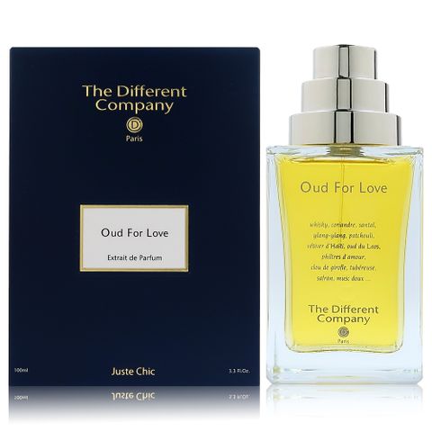 The Different Company Oud For Love 愛之沉香(寧靜香沉) 香精 EXTRAIT 100ml