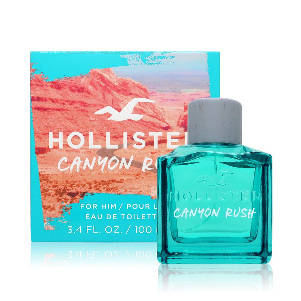 Hollister Canyon Rush 穿越曠野男性淡香水EDT 100ml - PChome 24h購物