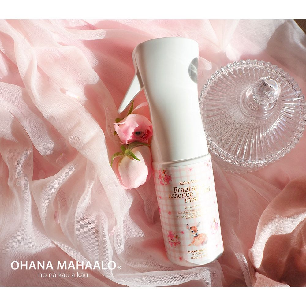 OHANA MAHAALO  桃氣斑比香噴噴雲朵保濕霧(180ml)