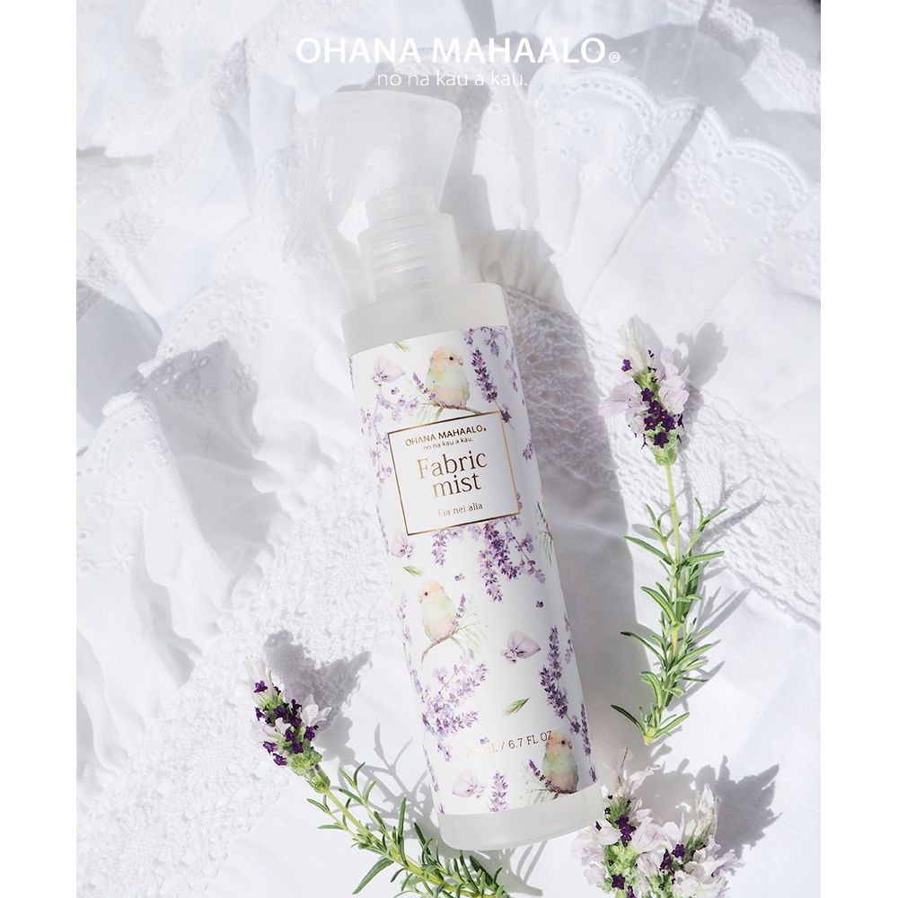OHANA MAHAALO  小羽薰香居家恬謐衣物環境清新噴霧(200ml)X2入