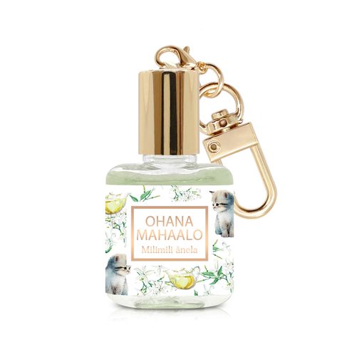 OHANA MAHAALO 小貓茉莉 十時香隨限定香水吊飾(10ml)