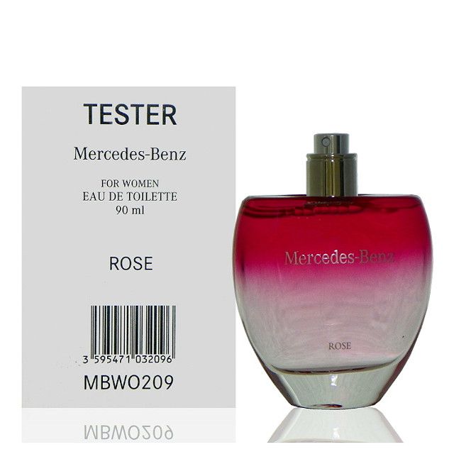 Mercedes Benz 賓士   玫瑰情懷女性淡香水 90ml-Tester包裝