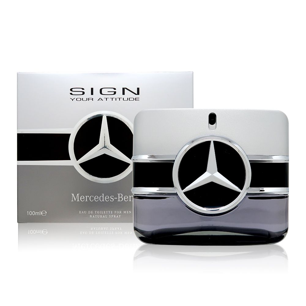 Mercedes Benz 賓士  Sign Your Attitude 堅決態度男性淡香水 EDT 100ml