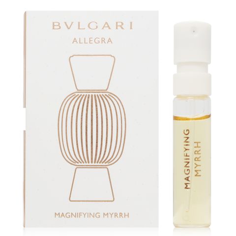 Bvlgari 寶格麗 Allegra Magnifying Myrrh essence 沒藥精醇香水 1.5ml