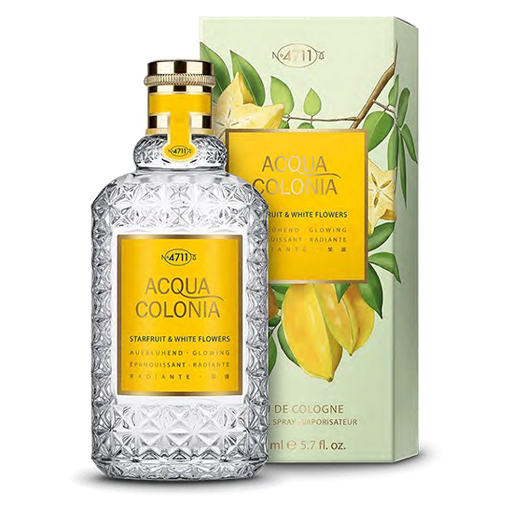 No.4711 4711 ACQUA COLONIA Starfruit & White Flowers 楊桃白花古龍水170ml