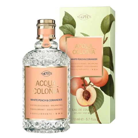 No.4711 4711 Acqua Colonia White Peach & Coriande 白桃&香菜(白桃&芫荽) 中性古龍水170ml