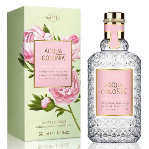 No.4711 PEONY & SANDALWOOD 牡丹和檀香古龍水(50ml)