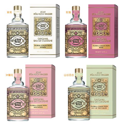 4711科隆之水 FLORAL COLLECTION 系列 古龍水 100ml -多款任選 (公司貨)