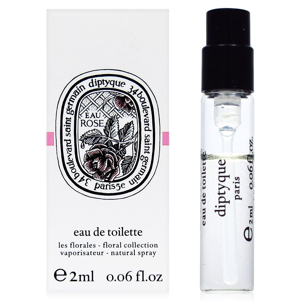 diptyque EAU ROSE玫瑰之水淡香水針管2ml - PChome 24h購物