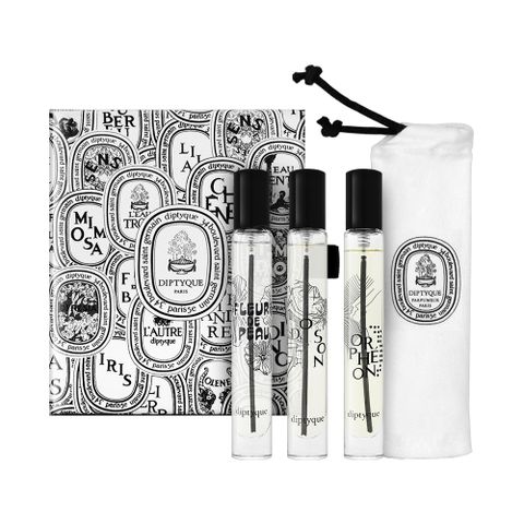 Diptyque 淡香精三件組禮盒 10ml*3(杜桑/肌膚之華/爵夢)