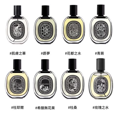 【DIPTYQUE】淡香精75ml 多款任選