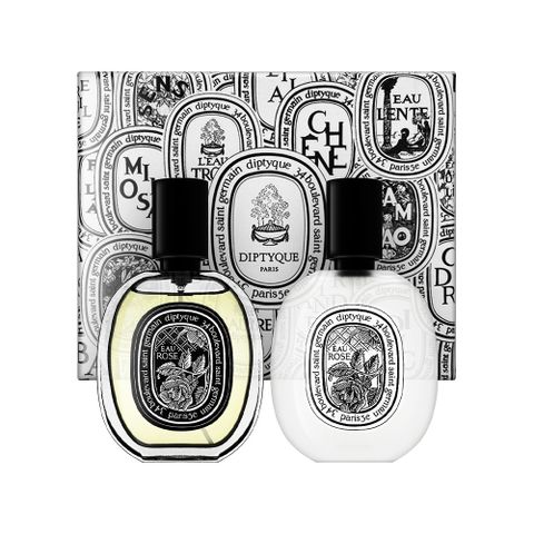 【Diptyque】Eau Rose 玫瑰之水香氛禮盒 30mlX2