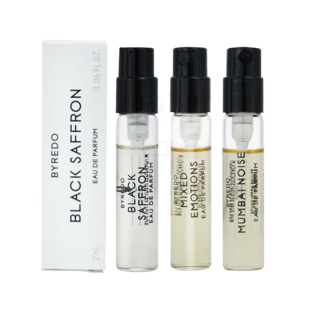 BYREDO 經典隨身淡香精 2mlX3{孟買回響/迷式異泫/黑色番紅花}