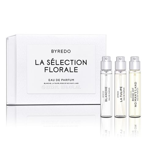 BYREDO 淡香精旅行組-花香協奏 12MLX3入 沙龍香 (返璞歸真+鬱金香+無人之境)