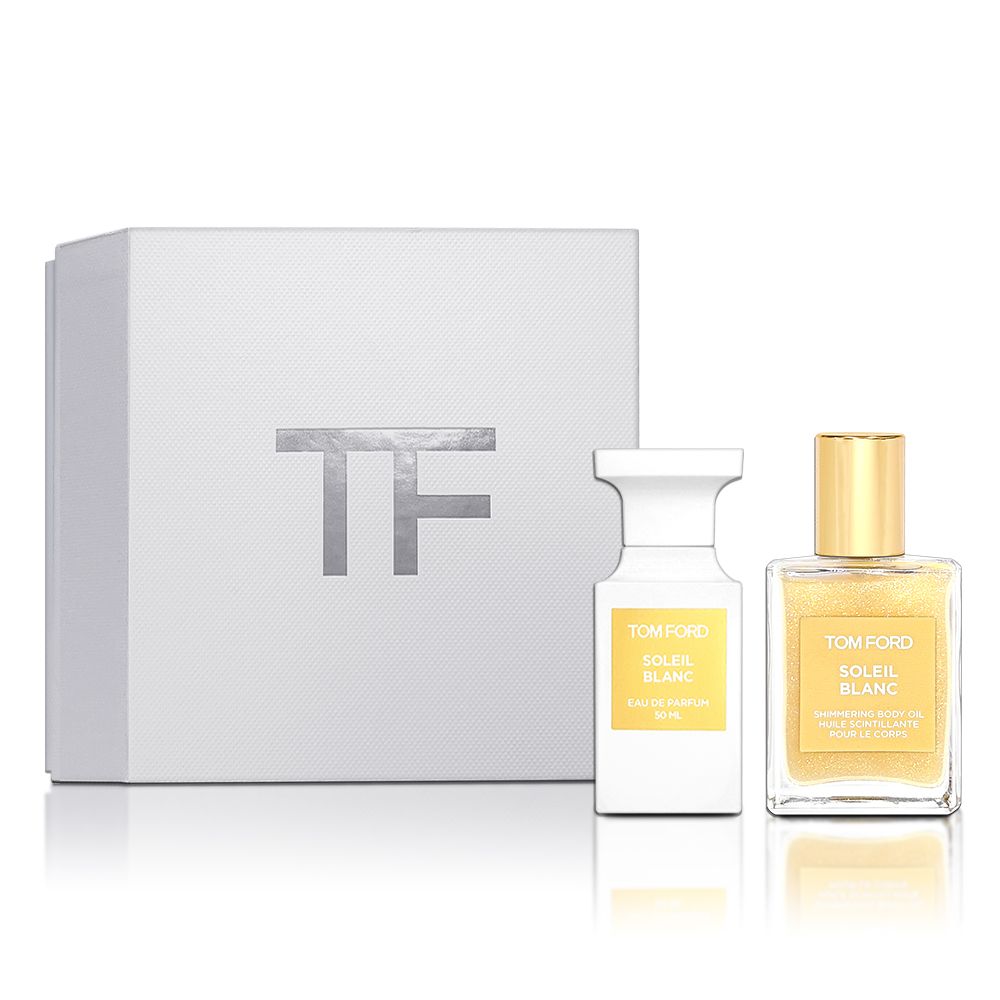 TOM FORD 私人調香系列 Soleil Blanc 夏日沙灘限量禮盒(淡香精50ML+身體油45ML)