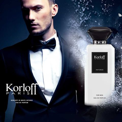 korloff in white intense