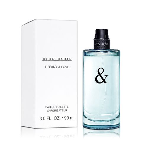 Tiffany & Co  蒂芬妮 Tiffany & Love for him 愛語男性淡香水 90ML TESTER 環保包裝 簡易瓶蓋