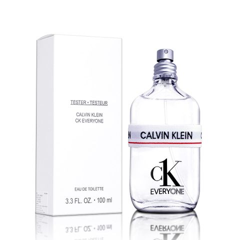 Calvin Klein CK EVERYONE 中性淡香水 100ML TESTER 環保包裝 無蓋