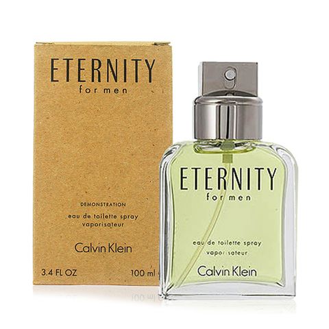 Calvin Klein 永恆男性淡香水100ml (tester/環保盒包裝/試用品)