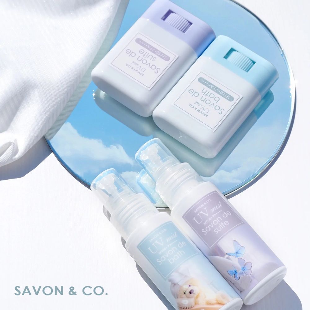 SAVON & CO. 水色鈴蘭絲滑白雪防曬香霧(50ml)