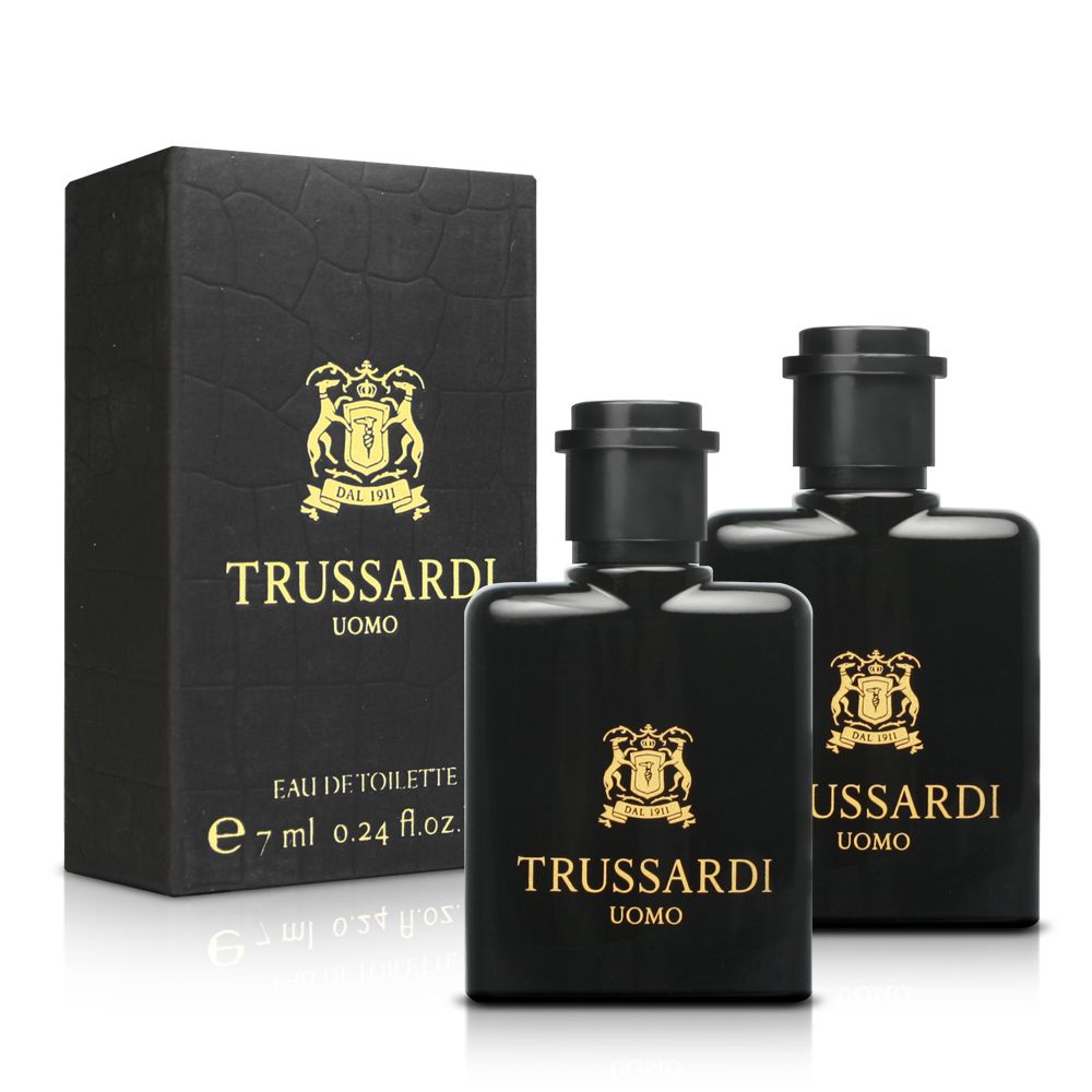 Trussardi 楚沙迪 Uomo 男性淡香水小香(7ml)X2入