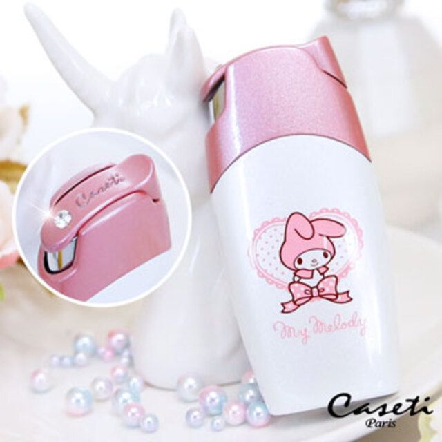 Caseti 【Hello Kitty X 】粉紅按壓式-Melody 聯名香水瓶 旅行香水攜帶瓶 香水分裝瓶 容量3.3ml