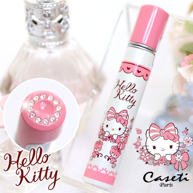 Caseti 【Hello Kitty X 法國】粉紅凱蒂貓 旋蓋系列 旅行香水攜帶瓶3.3ML